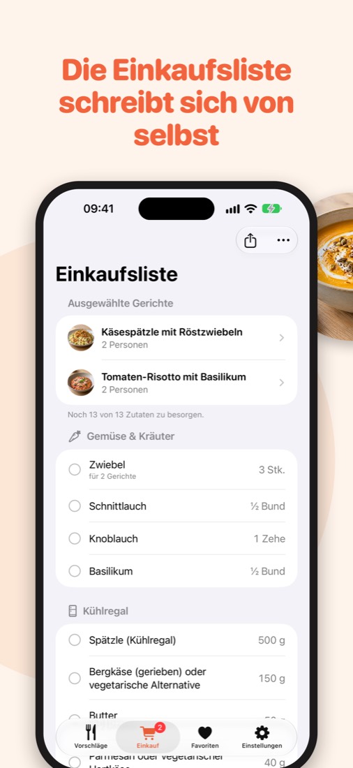 Einkaufsliste